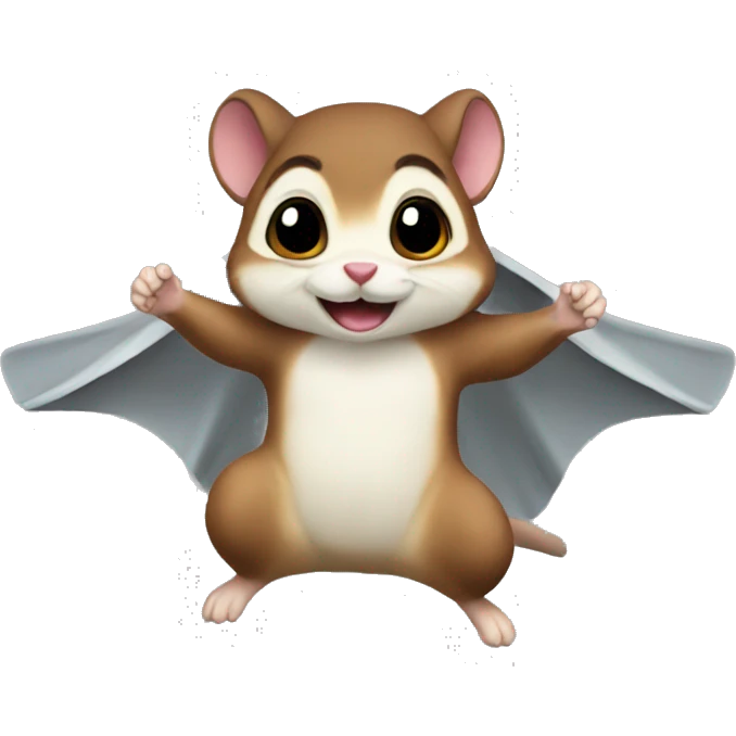 Flying squirrel  emoji