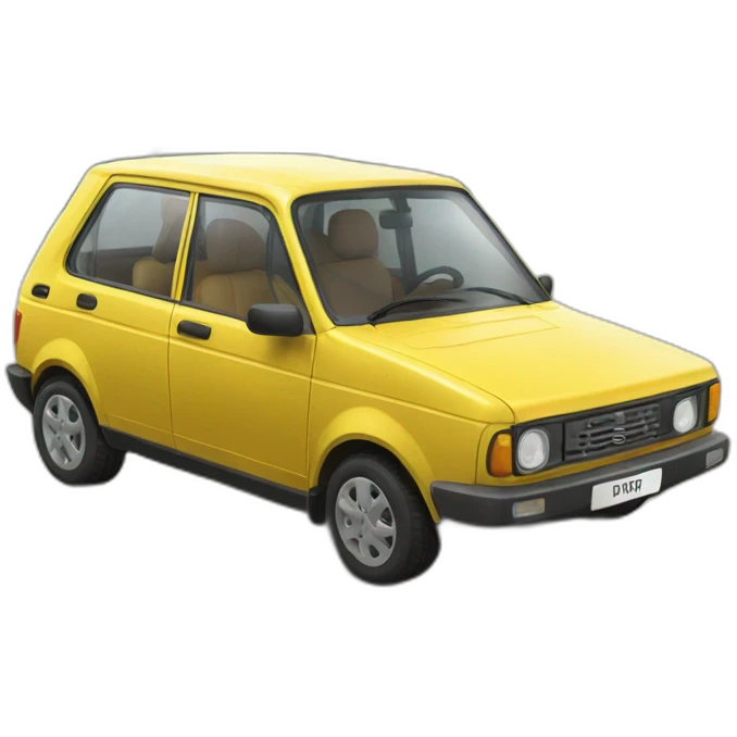 Voiture jumain emoji