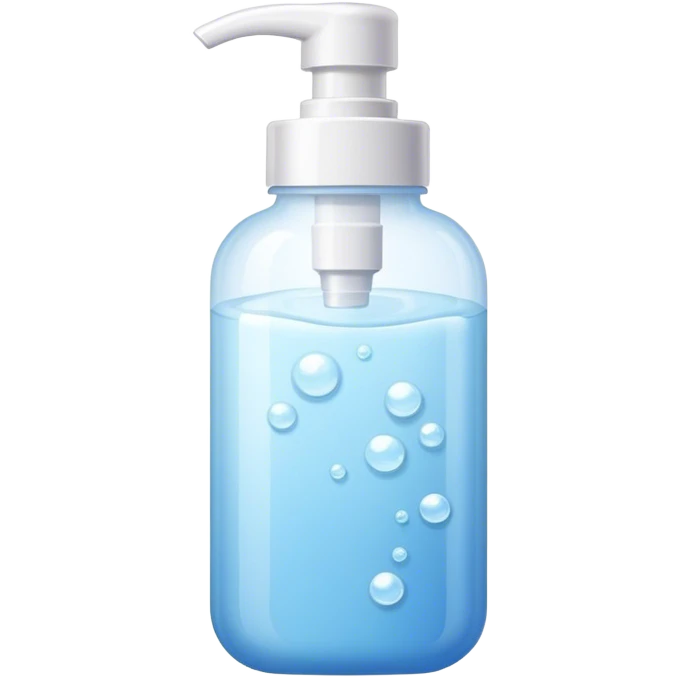 Bubble moisturizer emoji