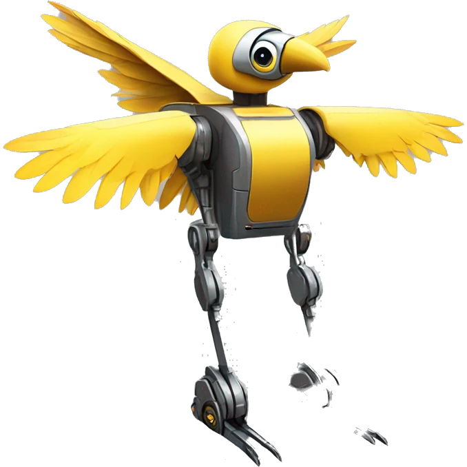 Big Bird Auto-Bot:
Featherwing
A towering yellow Autobot with large feather-like wings for gliding and gentle optics that radiate wisdom. Featherwing has an extendable neck for reaching high places and a scanner for exploring new terrains. emoji