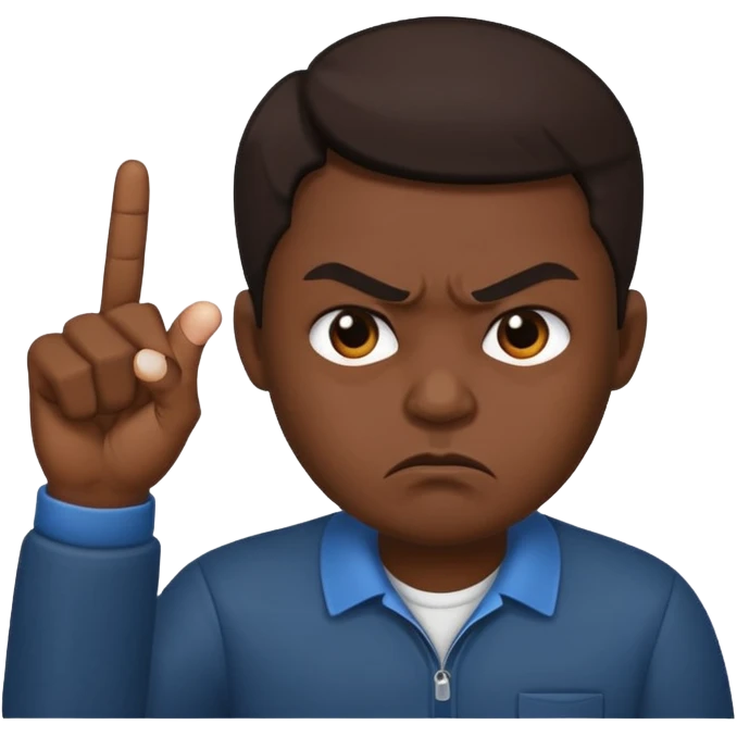 😒🖕🏿 emoji