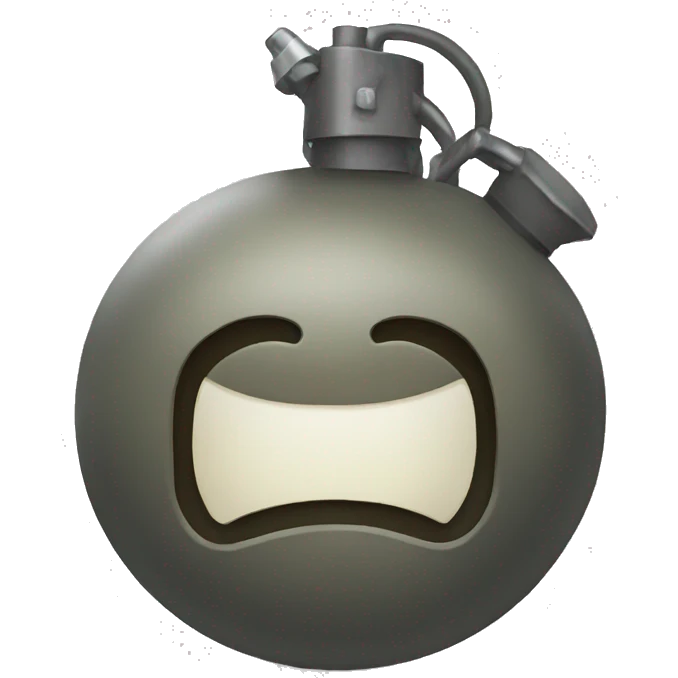 Bomb tired emoji