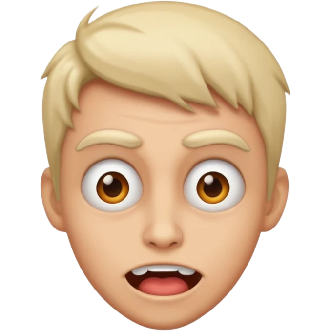 crazy face emoji