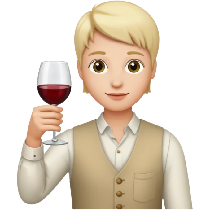 weinglas in der hand also armmit hand welche weinglas hält ohne gesicht emoji