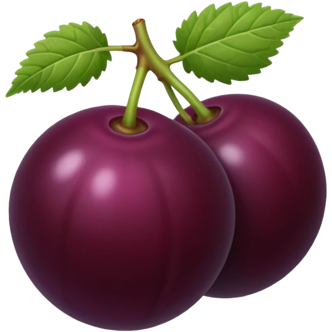 black currant emoji
