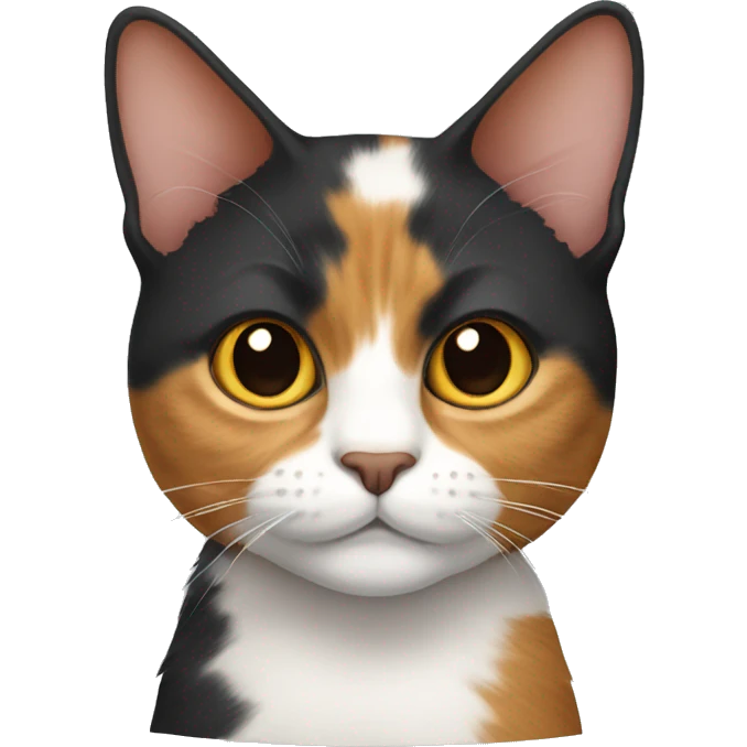 calico cat emoji