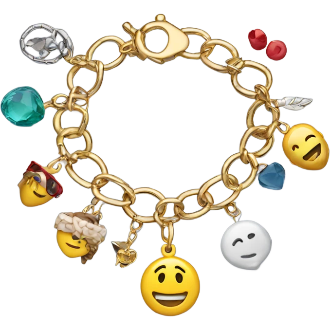 charm bracelet emoji