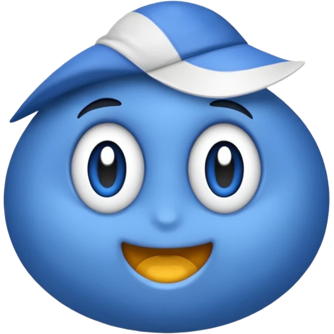 синий круг в котором белая галочка (галочка в синем круге) emoji