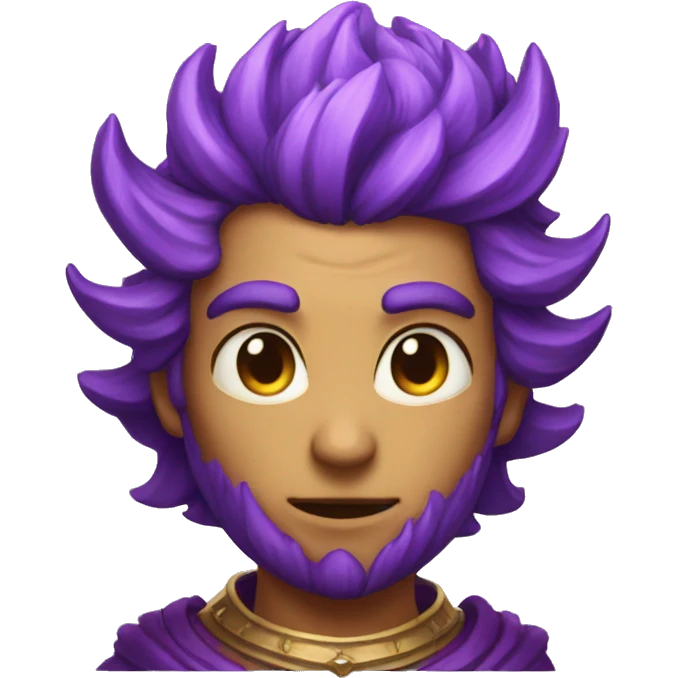 Phoenix violet flame king emoji