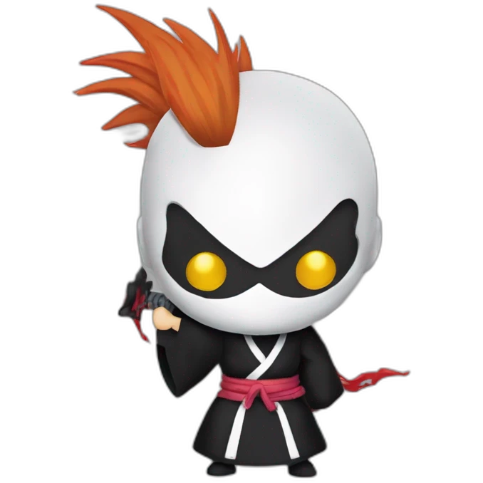 Kurosaki ichigo using bankai emoji
