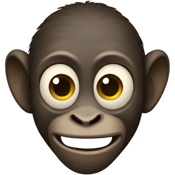 Macaco saludando  emoji