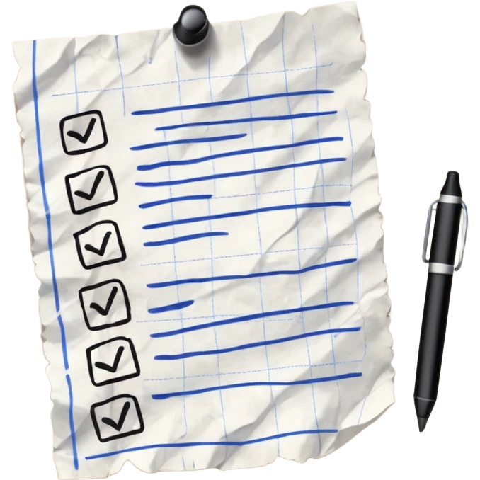 purchase list emoji