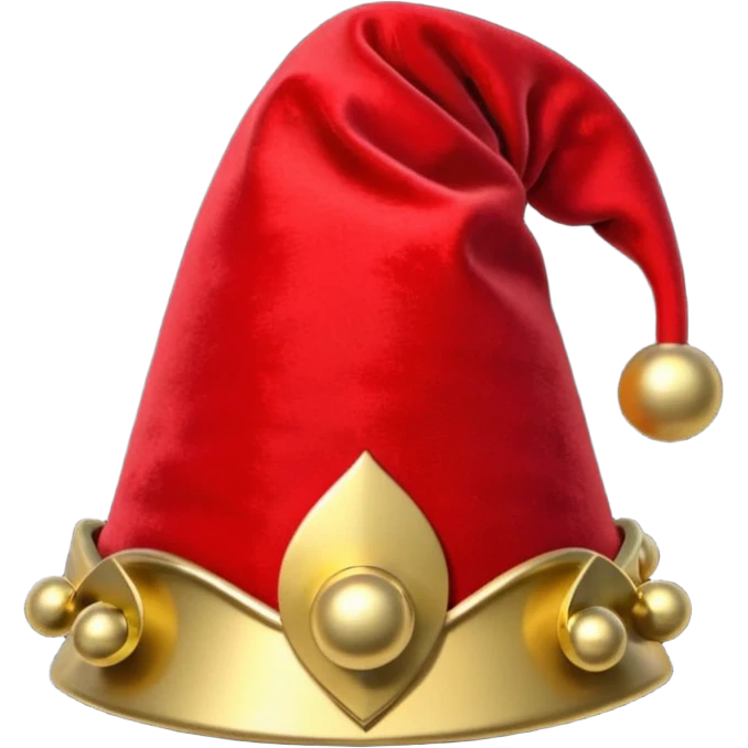 red jester hat emoji