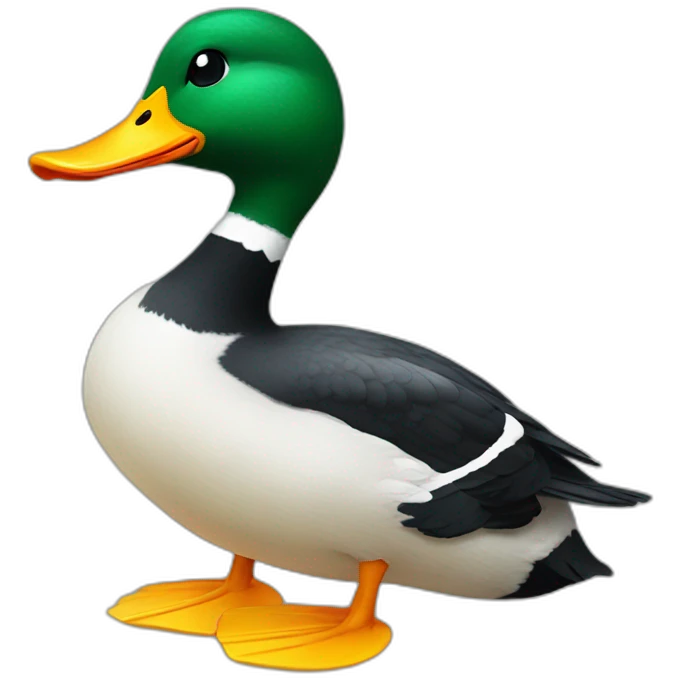 da'cing duck emoji