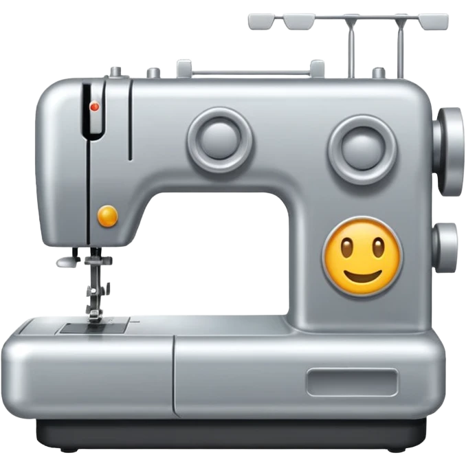 creame un emoji de maquina de coser emoji