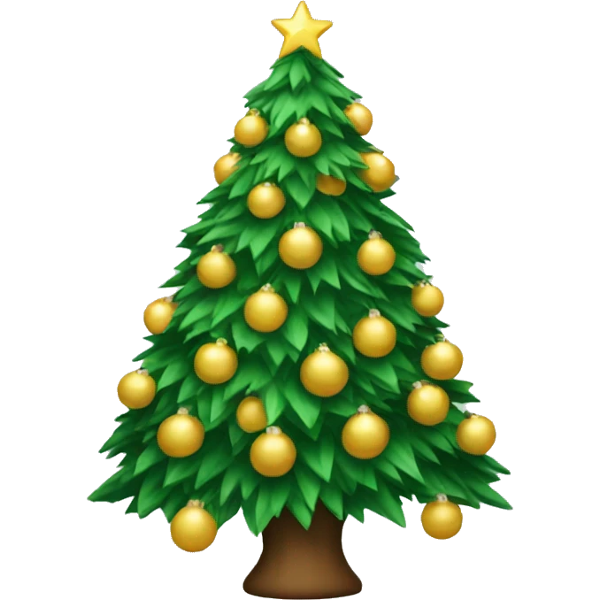 Christmas tree emoji