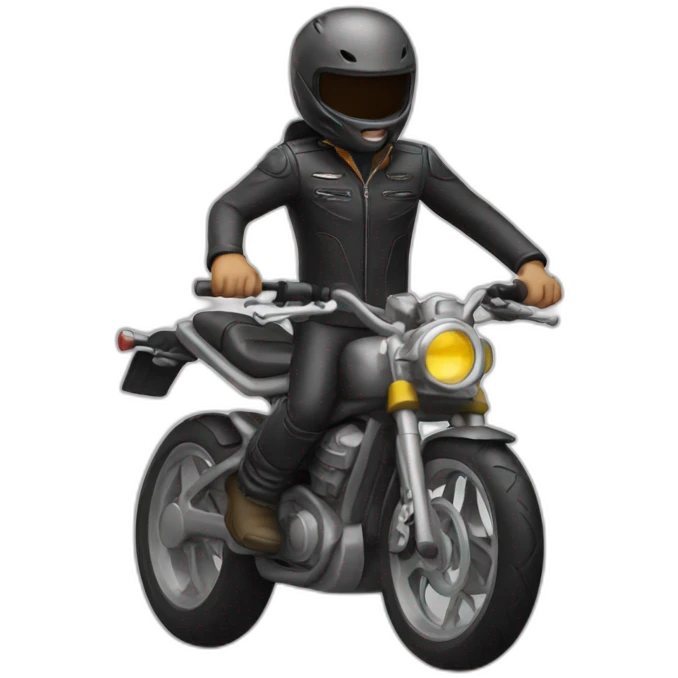 biker emoji | AI Emoji Generator