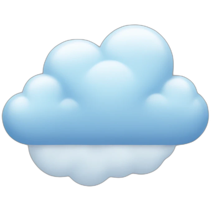 website cloud emoji
