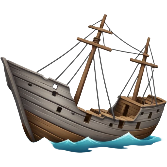 Shipwreck emoji