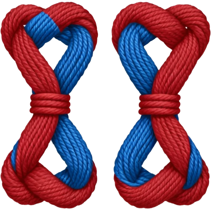 two connecting threads  emoji