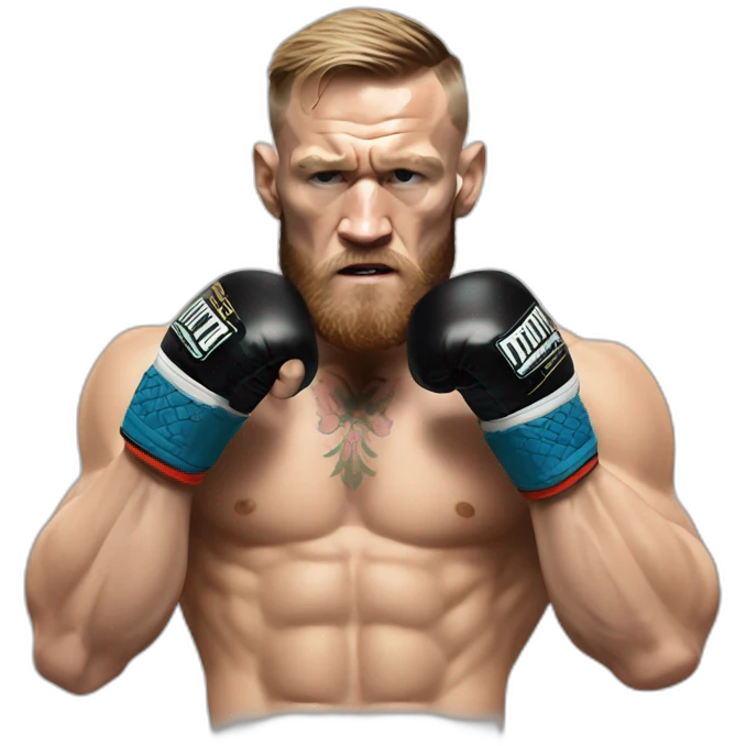conor mcgregor fight emoji