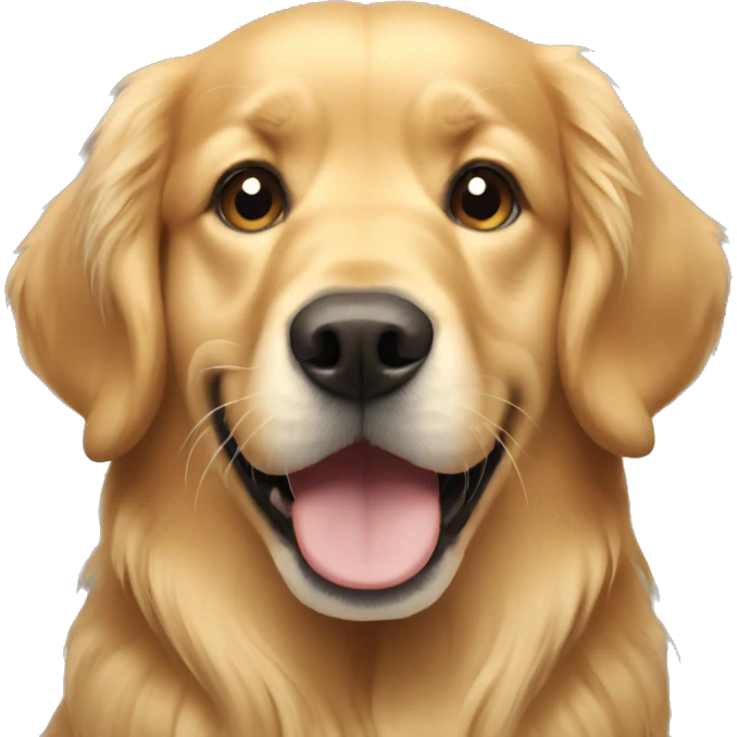 Golden retriever  emoji