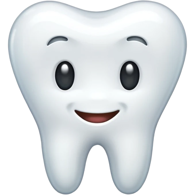 simple tooth emoji