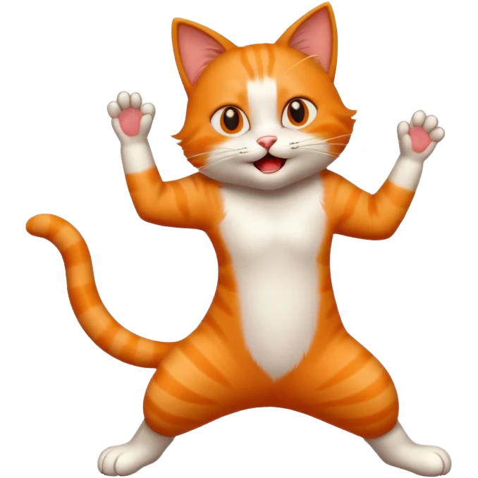 Cat dancing  emoji