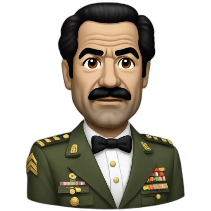 Saddam Hussein emoji