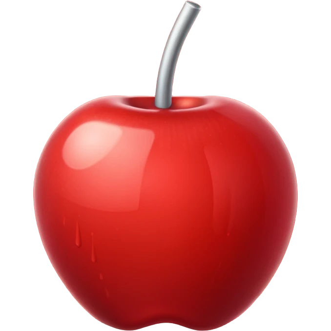 Candy apple emoji