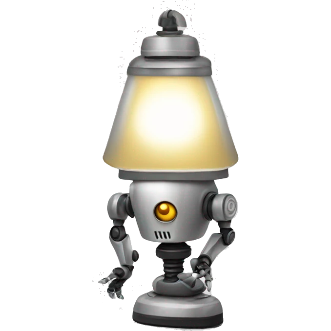 Robot Dolly Lamp emoji