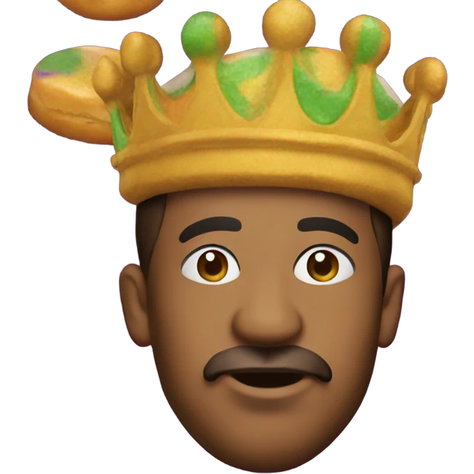 King cake emoji