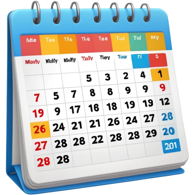 calender] emoji