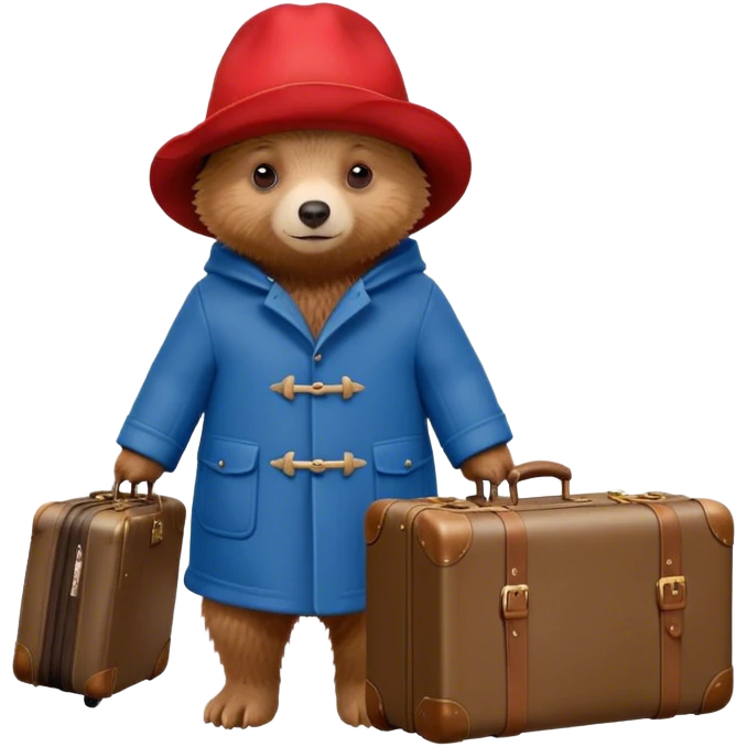 Paddington bear emoji