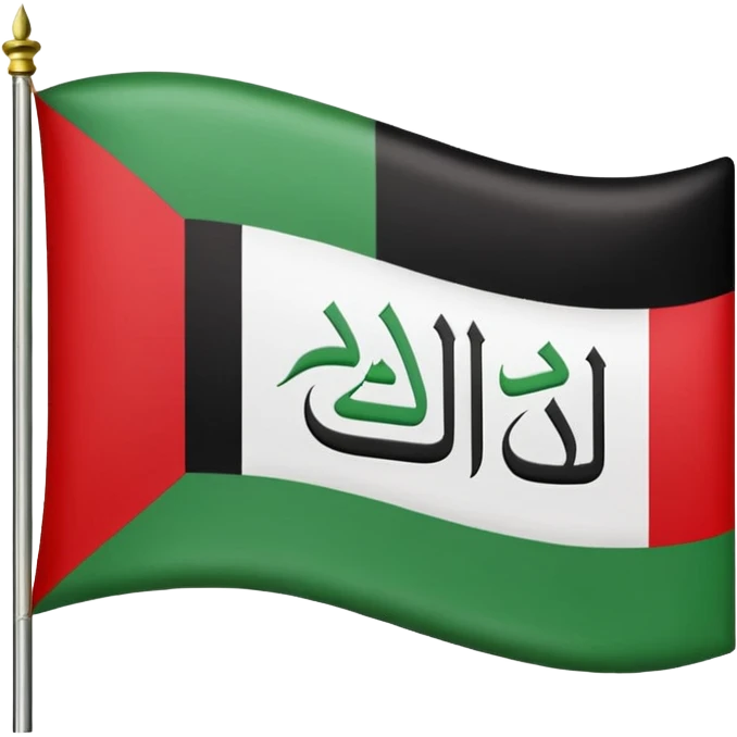 Iraqi baathist sadam flag emoji