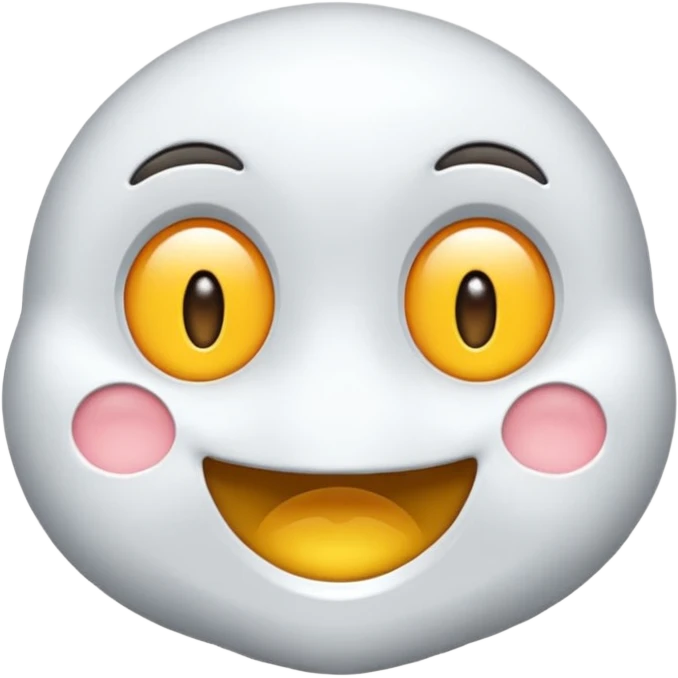 нарисуй черно-белый  медведь  emoji