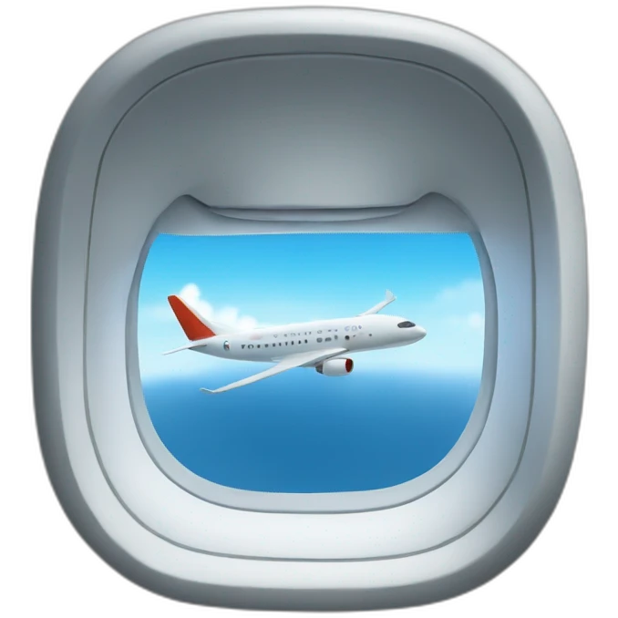 airplane window emoji