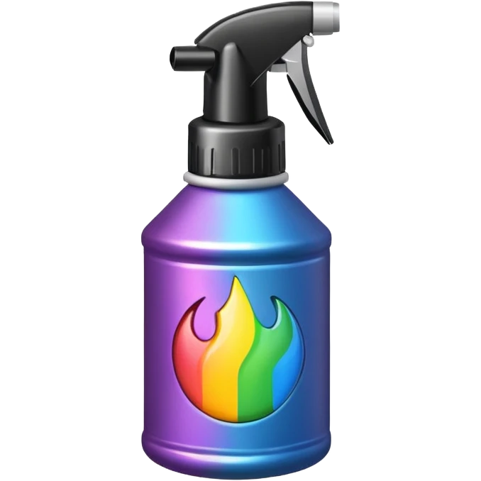 Spray paint emoji