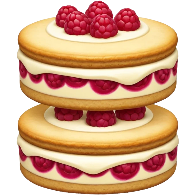 Raspberry cheesecake cookies  emoji