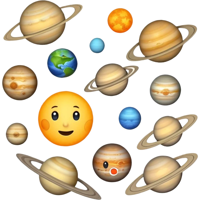Solar system emoji
