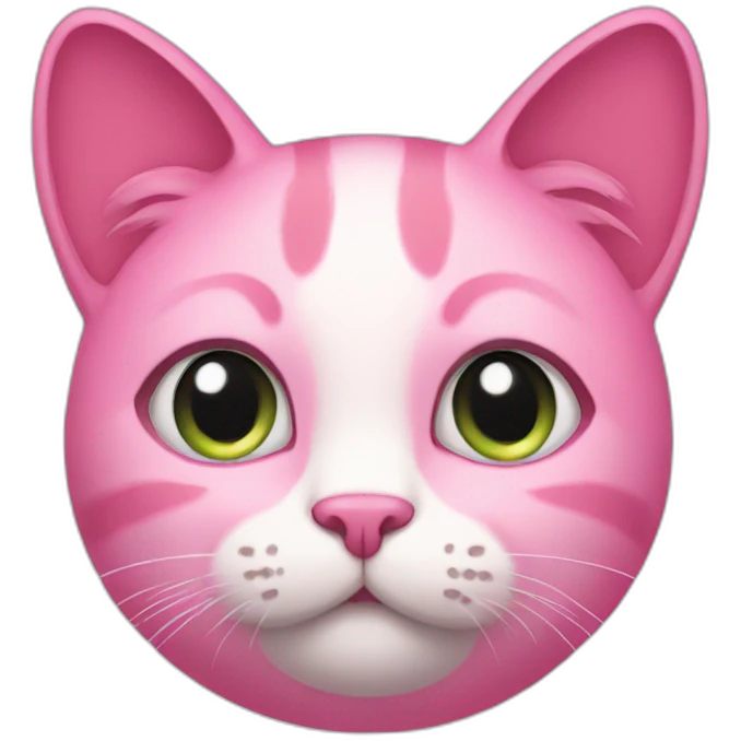 pink cat emoji