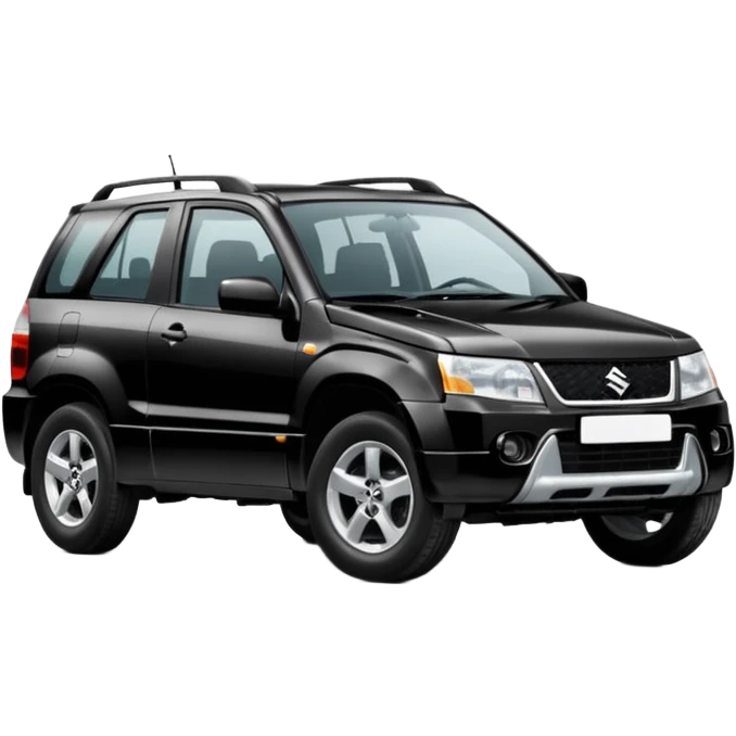 Suzuki grand vitara 2004 3 door black emoji