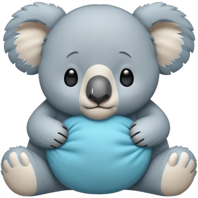 koala bear emojis created based on BTS BT21 Koya character, i want the same aesthetics and can be uploaded to Slack emoji