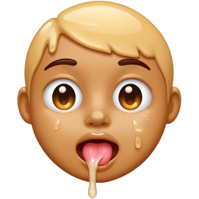 Licking emoji