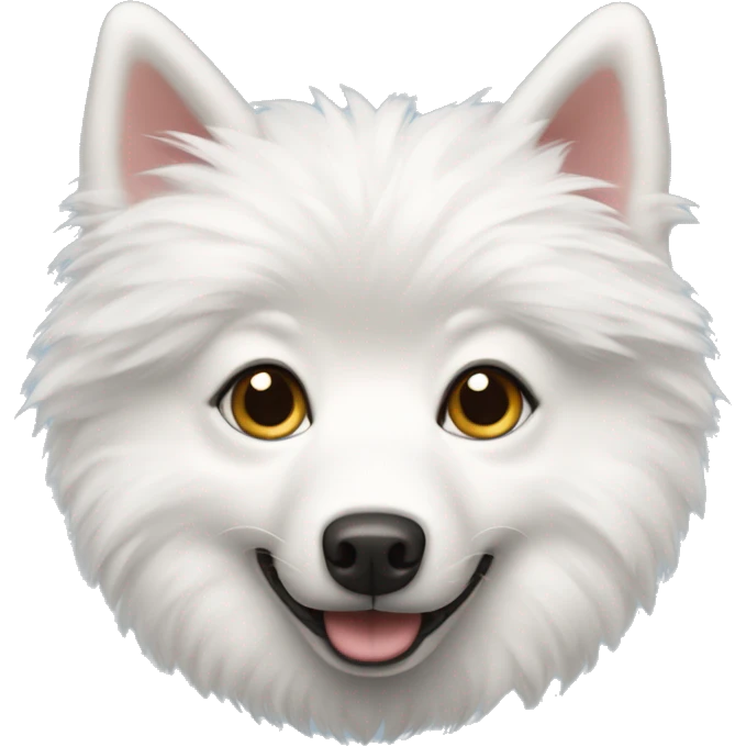 American Eskimo dog  emoji