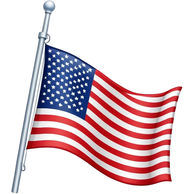 Upside down US flag emoji