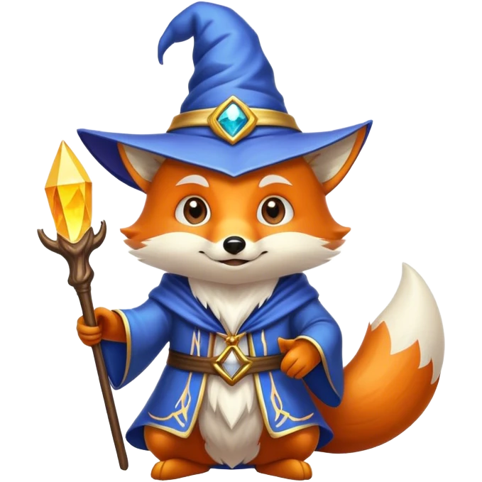 Wizard fox emoji