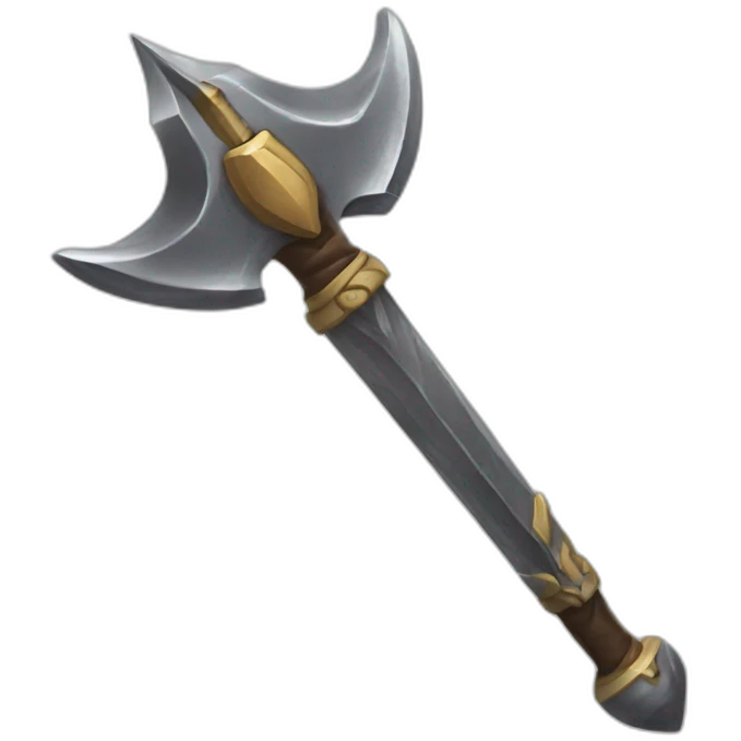 sharp mace weapon emoji