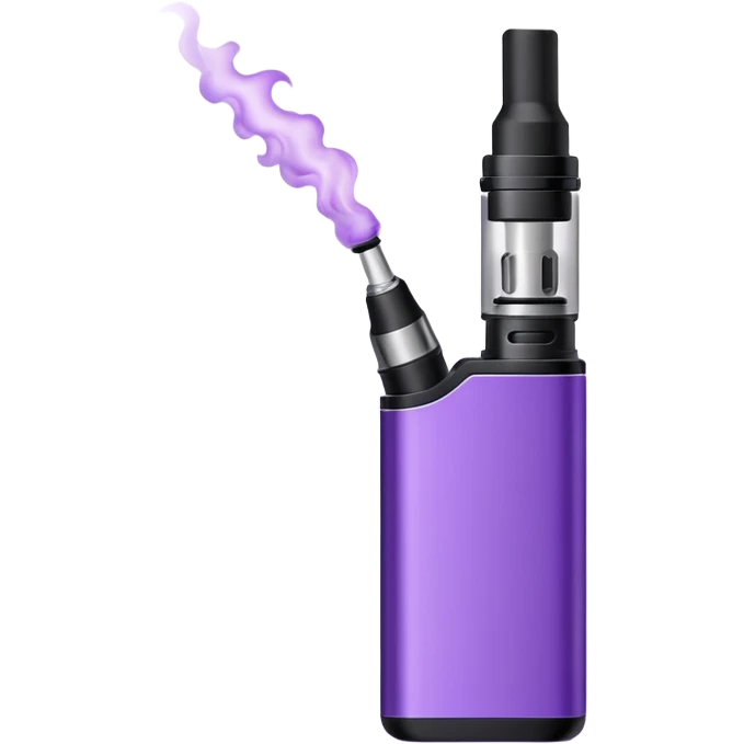 vape paars emoji