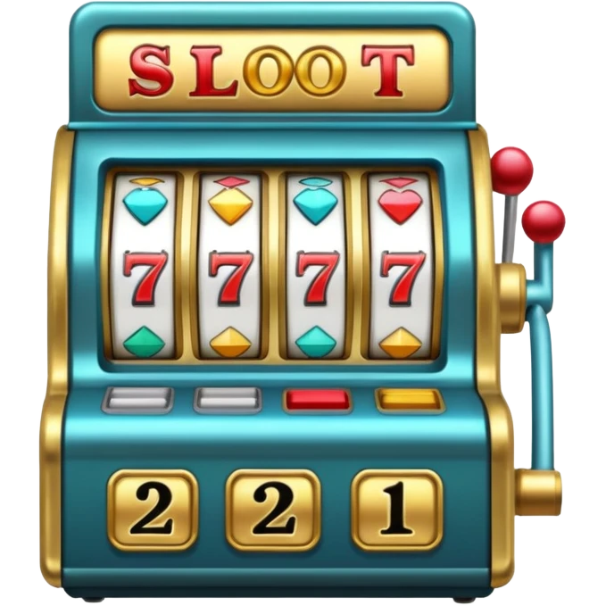 Slot machine emoji